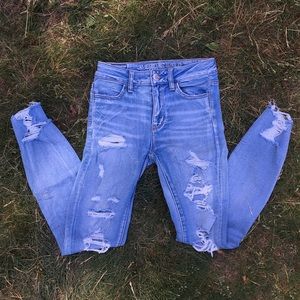 AE High Rise Jeggings